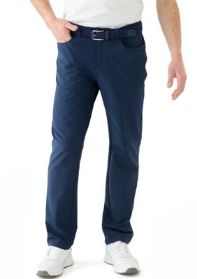 Greg Norman Collection Men's Five Pocket Pants, Navy Blue, 36 x 32