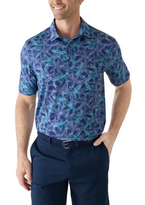 Greg Norman Collection Men's Tropicana Print Shirt, 2XL