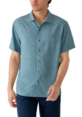 Greg Norman Collection Men's Seersucker Shirt