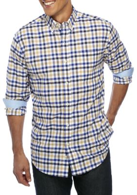 belk men's button down shirts