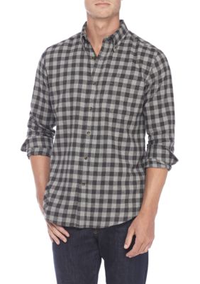 mens flannel shirts belk