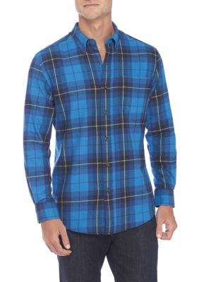 mens flannel shirts belk