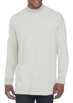 Download Saddlebred® Long Sleeve Jersey Mock Neck Pullover | belk