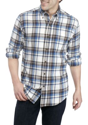 mens flannel shirts belk