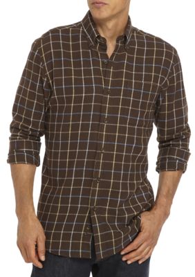 mens flannel shirts belk