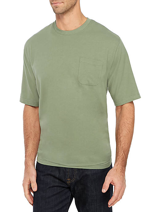 Saddlebred® Short Sleeve Comfort Flex Jersey T-Shirt | belk