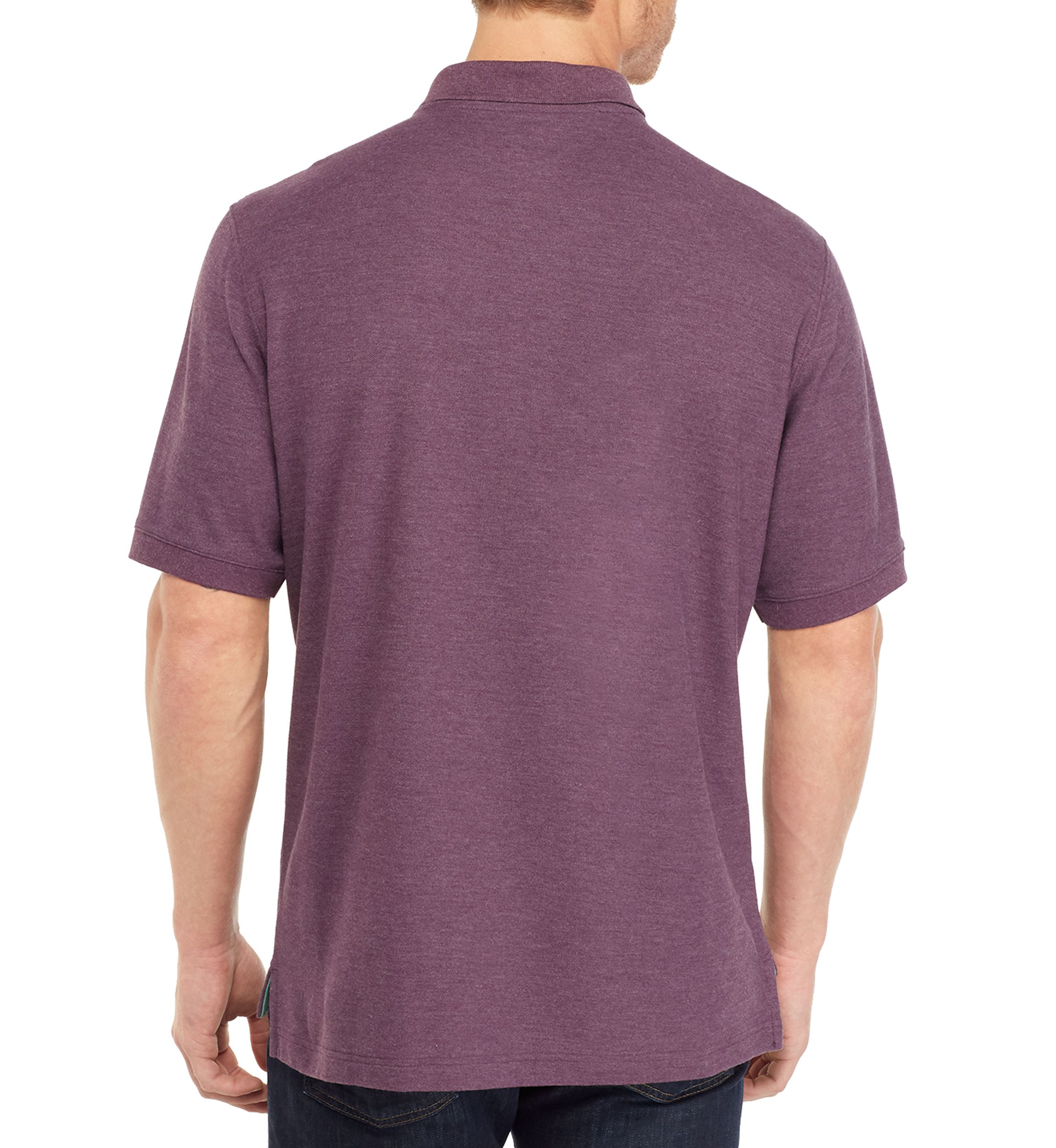 Solid Short Sleeve Piqué Polo 