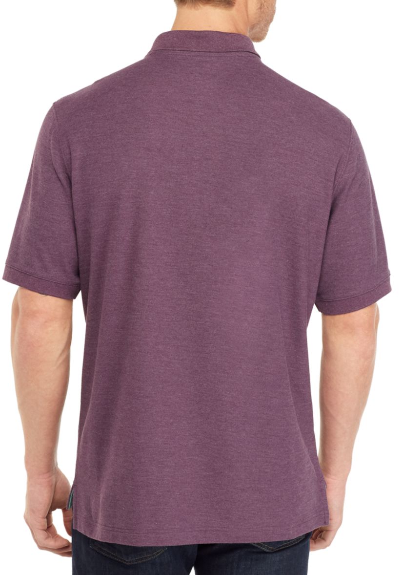 Solid Short Sleeve Piqué Polo 