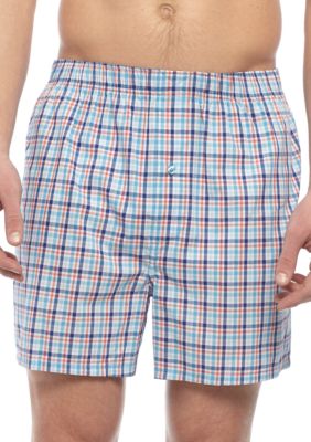 Saddlebred® Small Check Boxers | belk