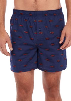 Saddlebred® Holiday Trucker Print Boxer Shorts | belk