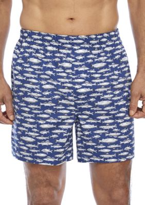 Saddlebred® Men's Boxers with Fish Print | belk