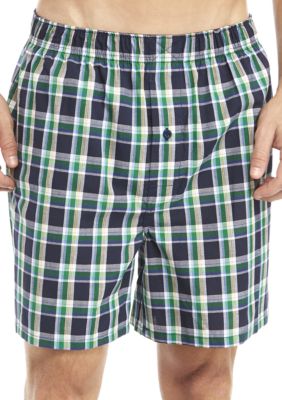 Saddlebred® Plaid Boxers | belk