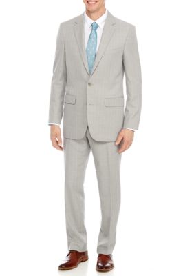 light gray stria suit separate collectio