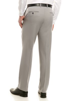 Grey Slim Fit Dress Pants