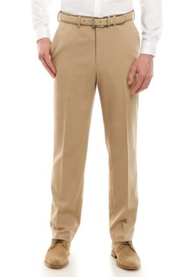 Saddlebred® Straight Micro Pleat Pants | belk