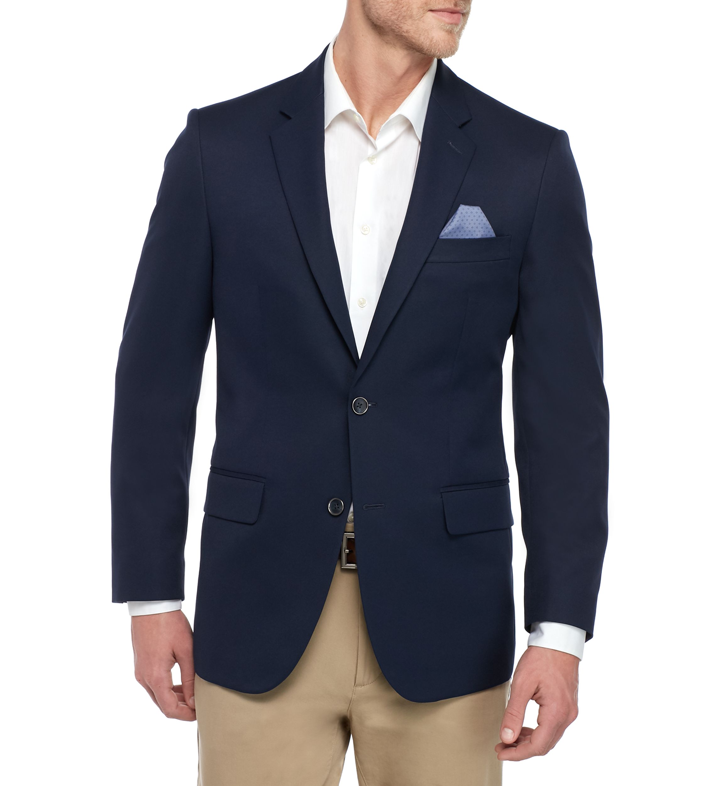 Navy 4 Way Stretch Blazer