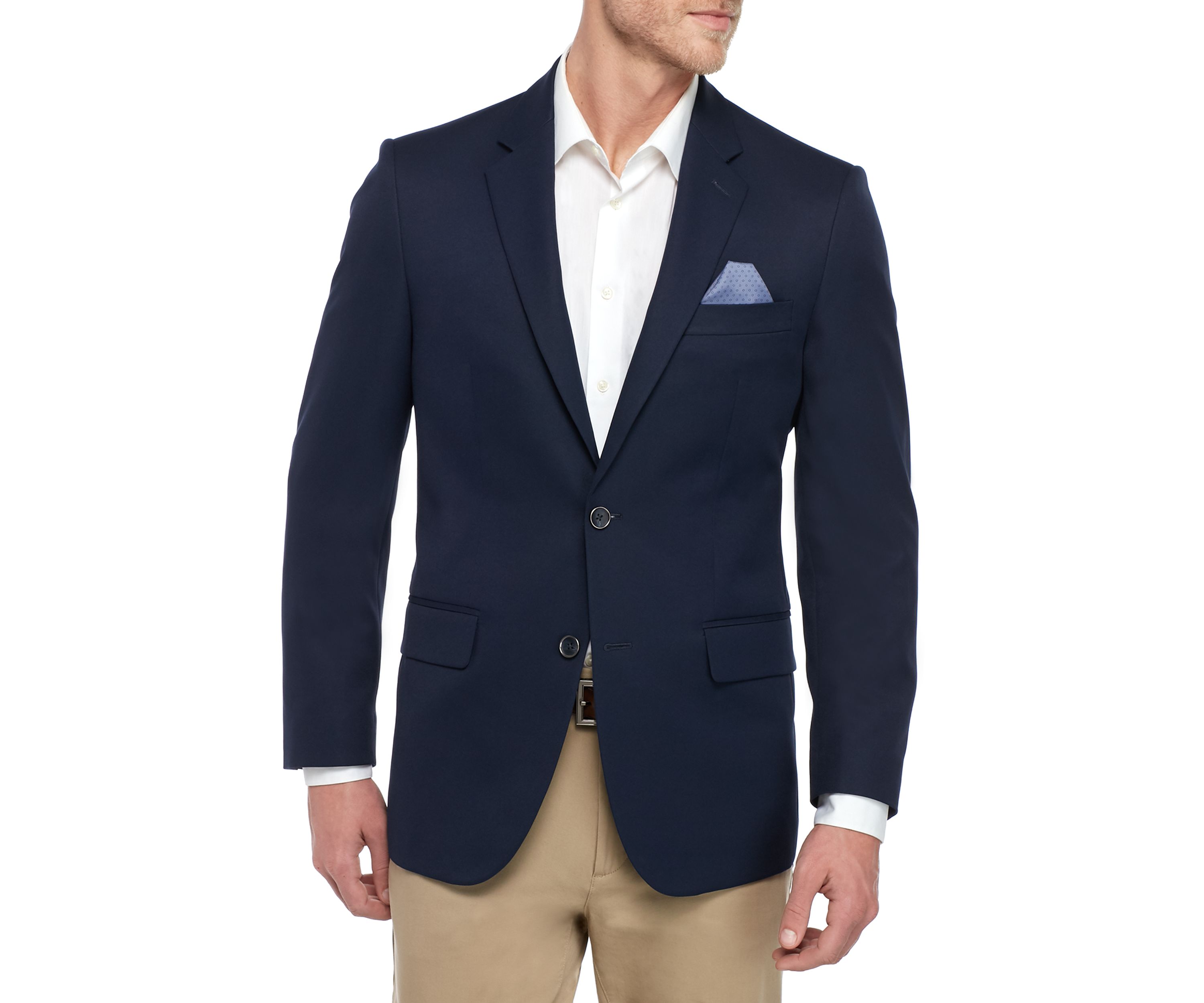 Navy 4 Way Stretch Blazer