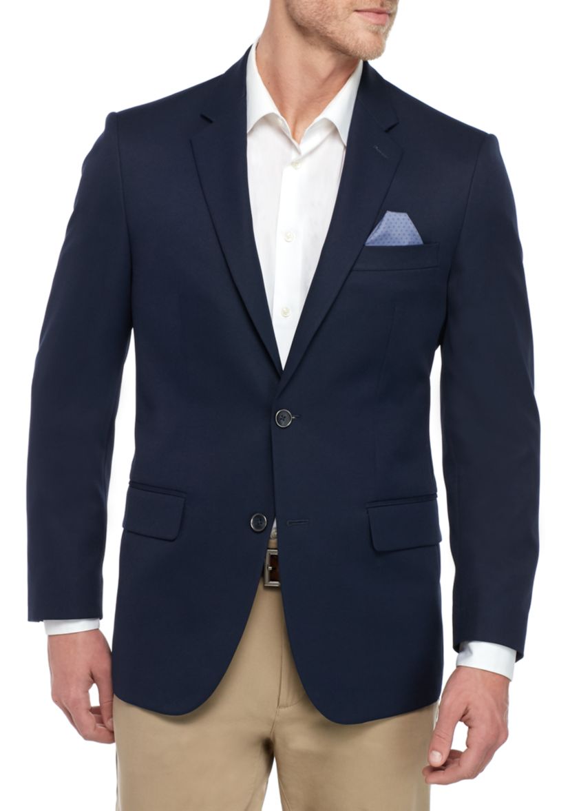Navy 4 Way Stretch Blazer