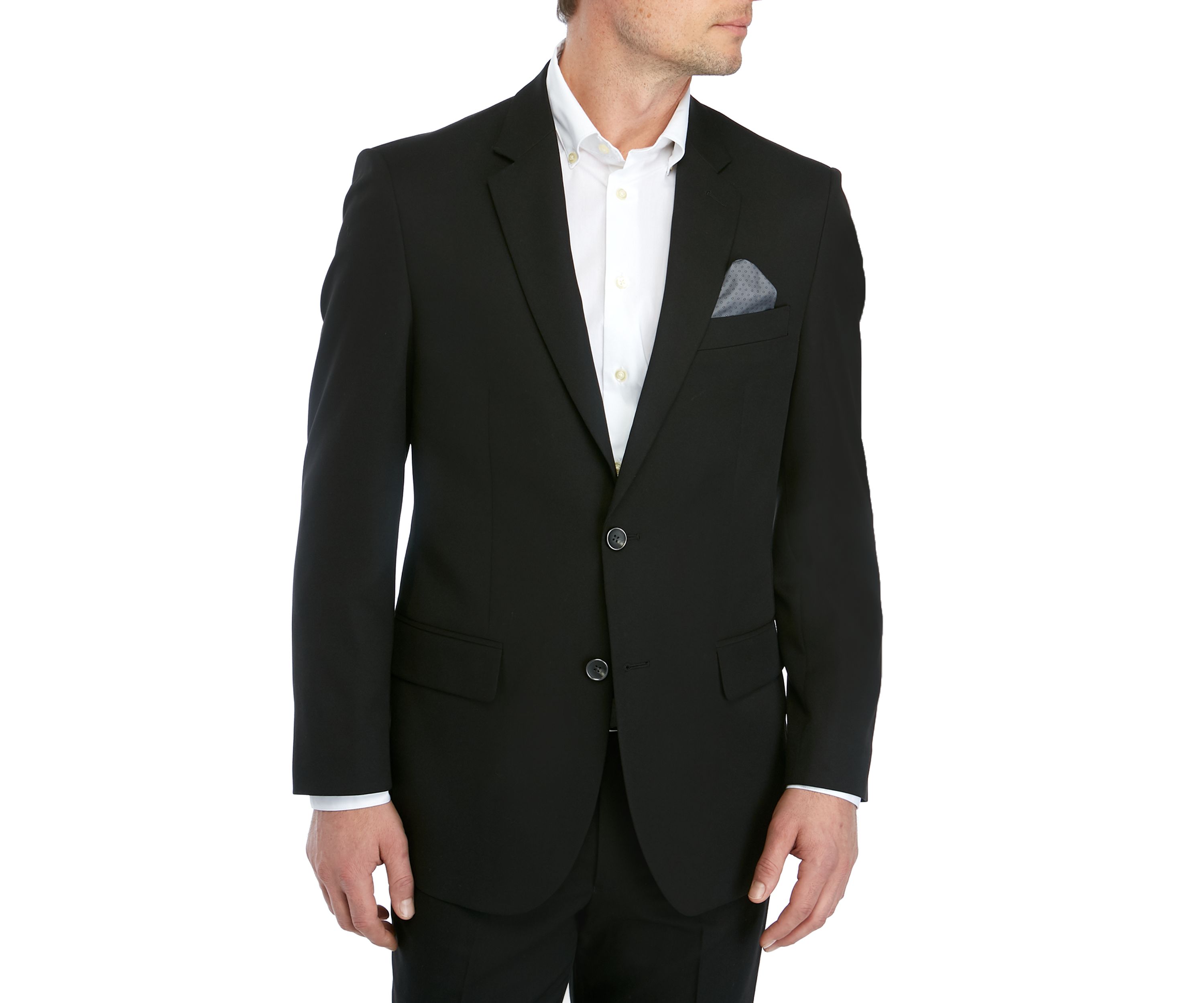 Black 4 Way Stretch Blazer 