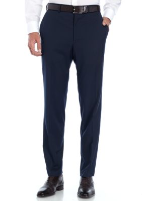 navy stretch work pants