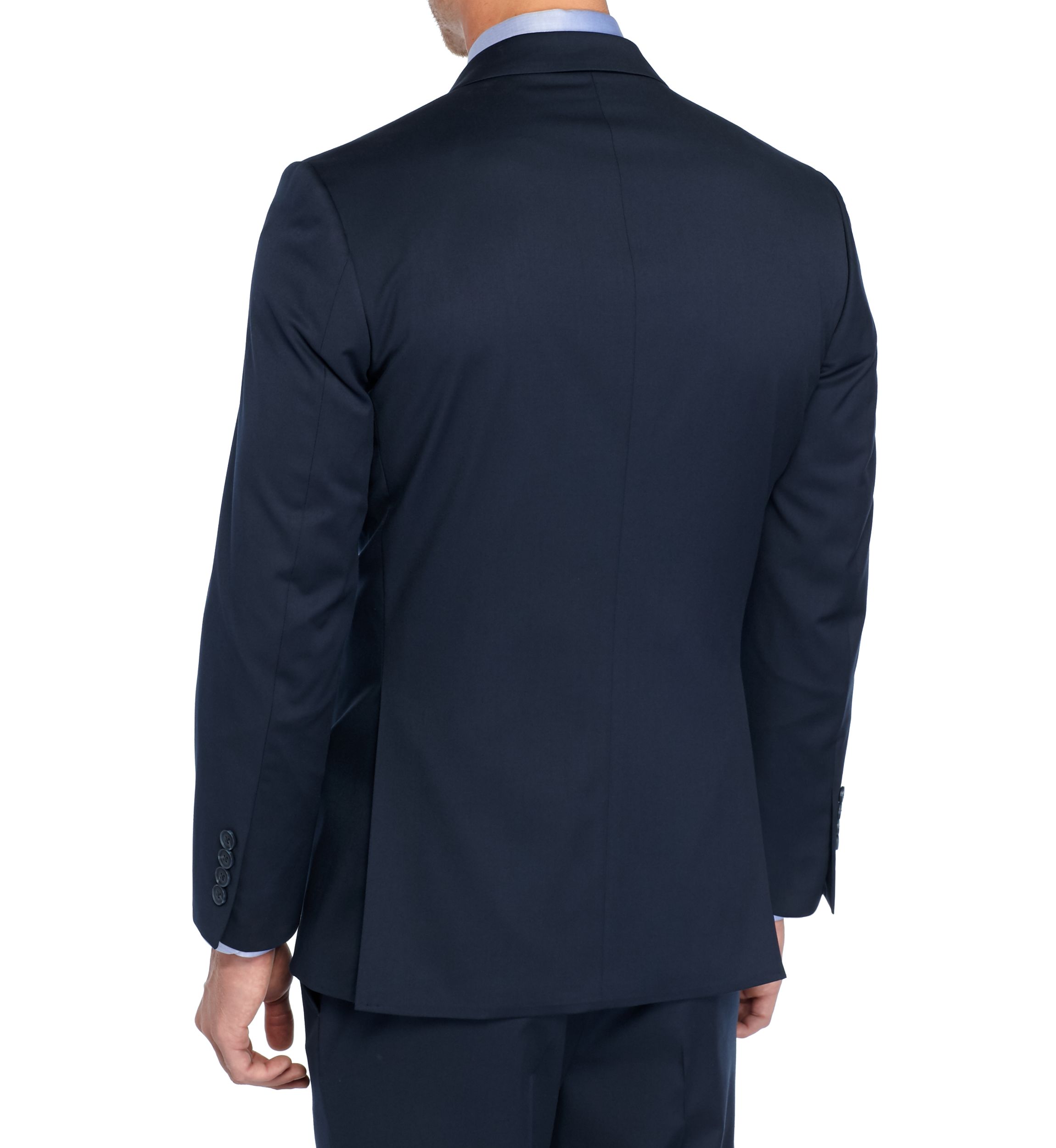 Solid Stretch Suit Coat