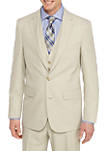 Tonal Plaid Suit Separate Coat