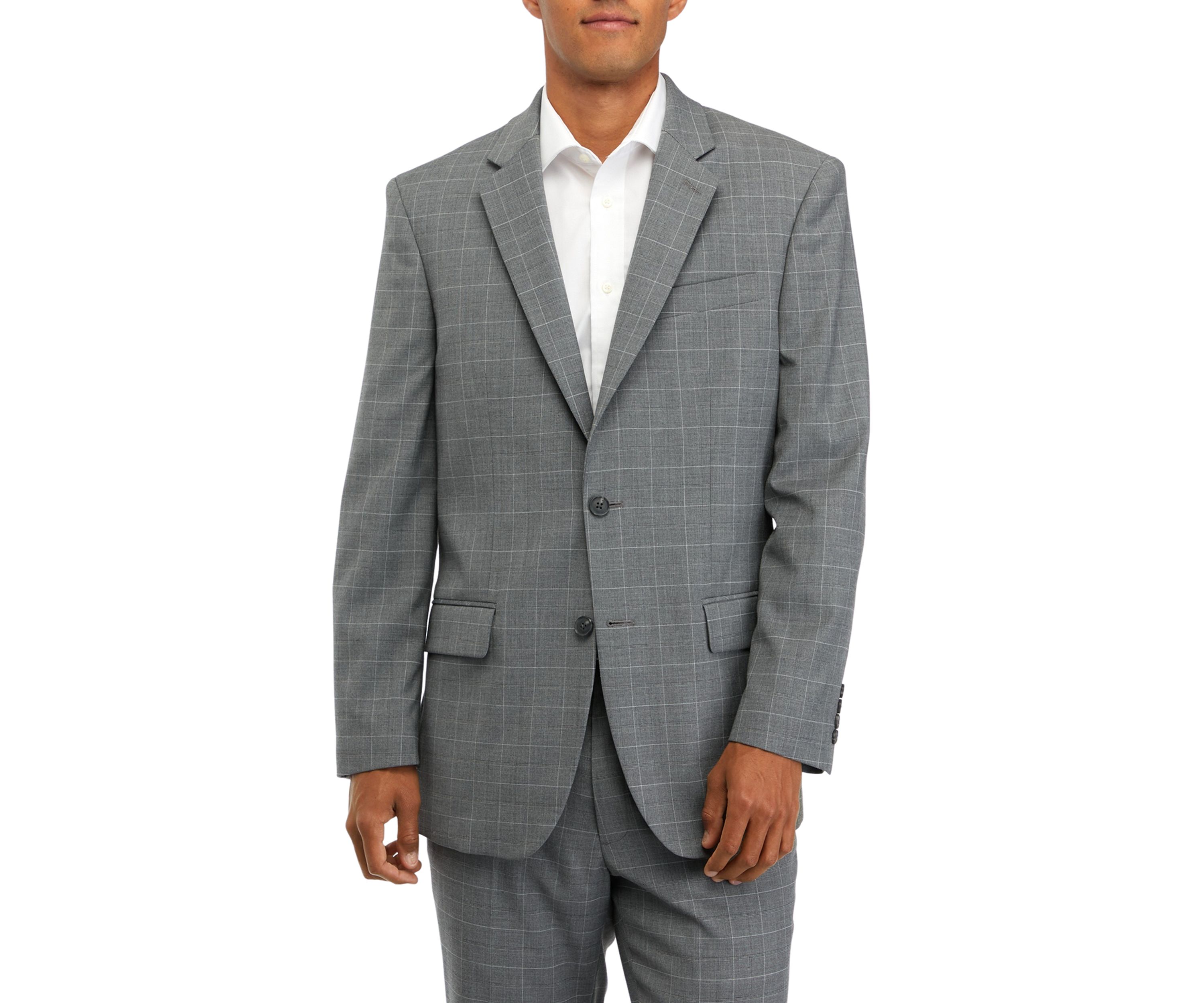Windowpane Suit Separate Jacket