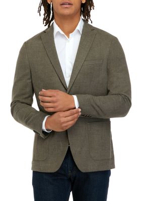 MICHAEL Michael Kors Single Breasted Taupe Soft Knit Sport Coat | belk