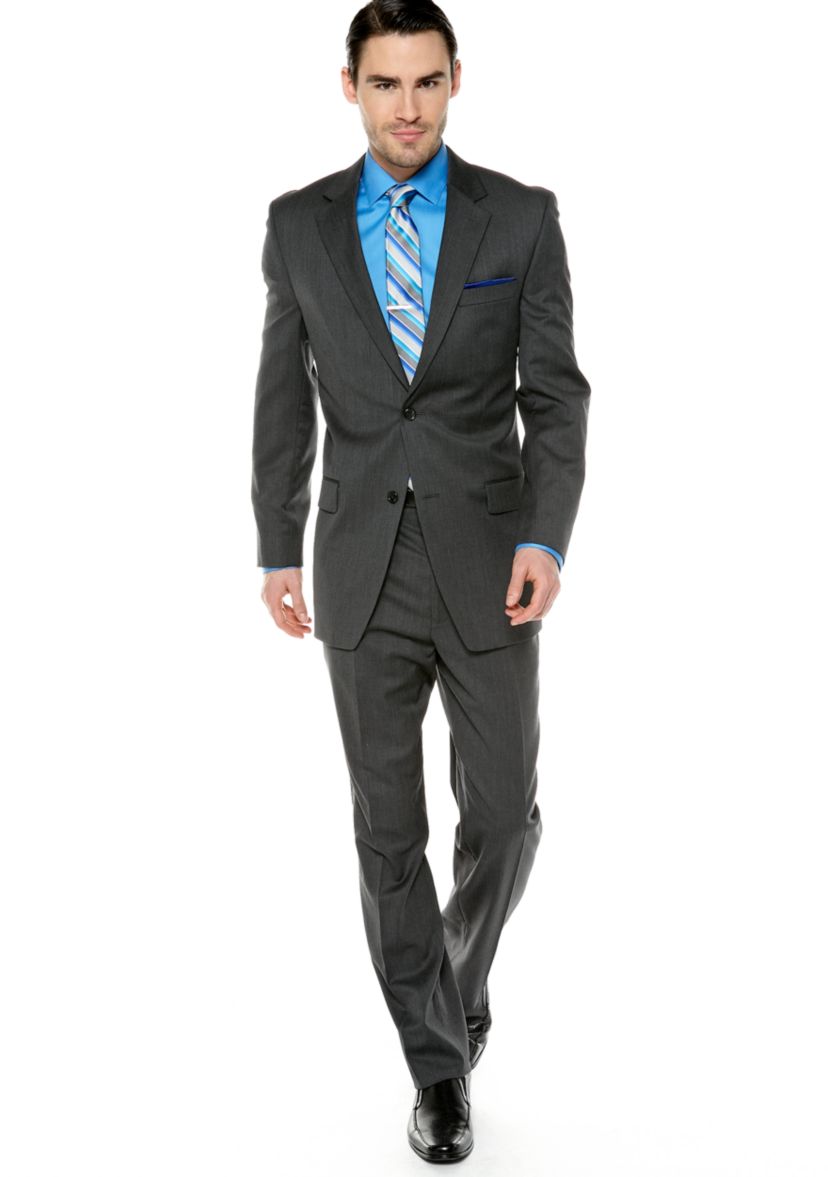 Classic Fit Solid Suit
