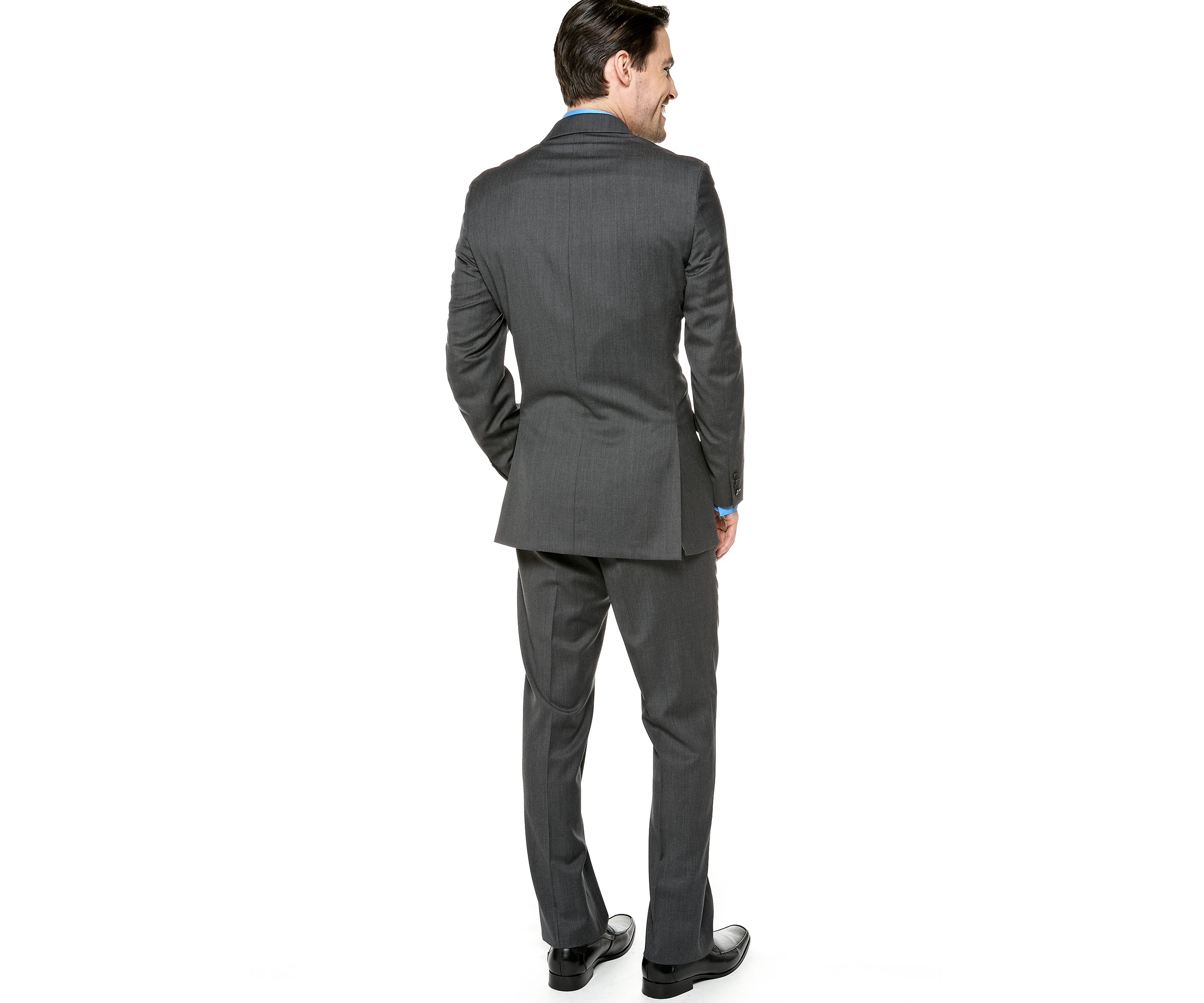 Classic Fit Solid Suit
