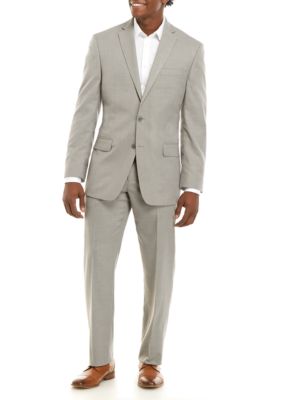 light gray stria suit separate collectio