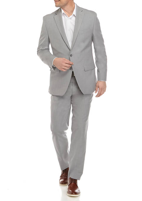 MICHAEL Michael Kors Men's Light Gray Shark Suit | belk