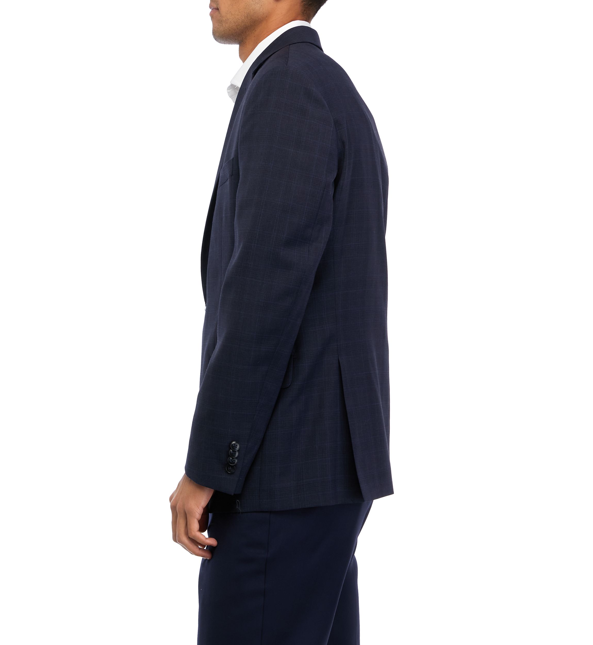Blue Plaid Sportcoat