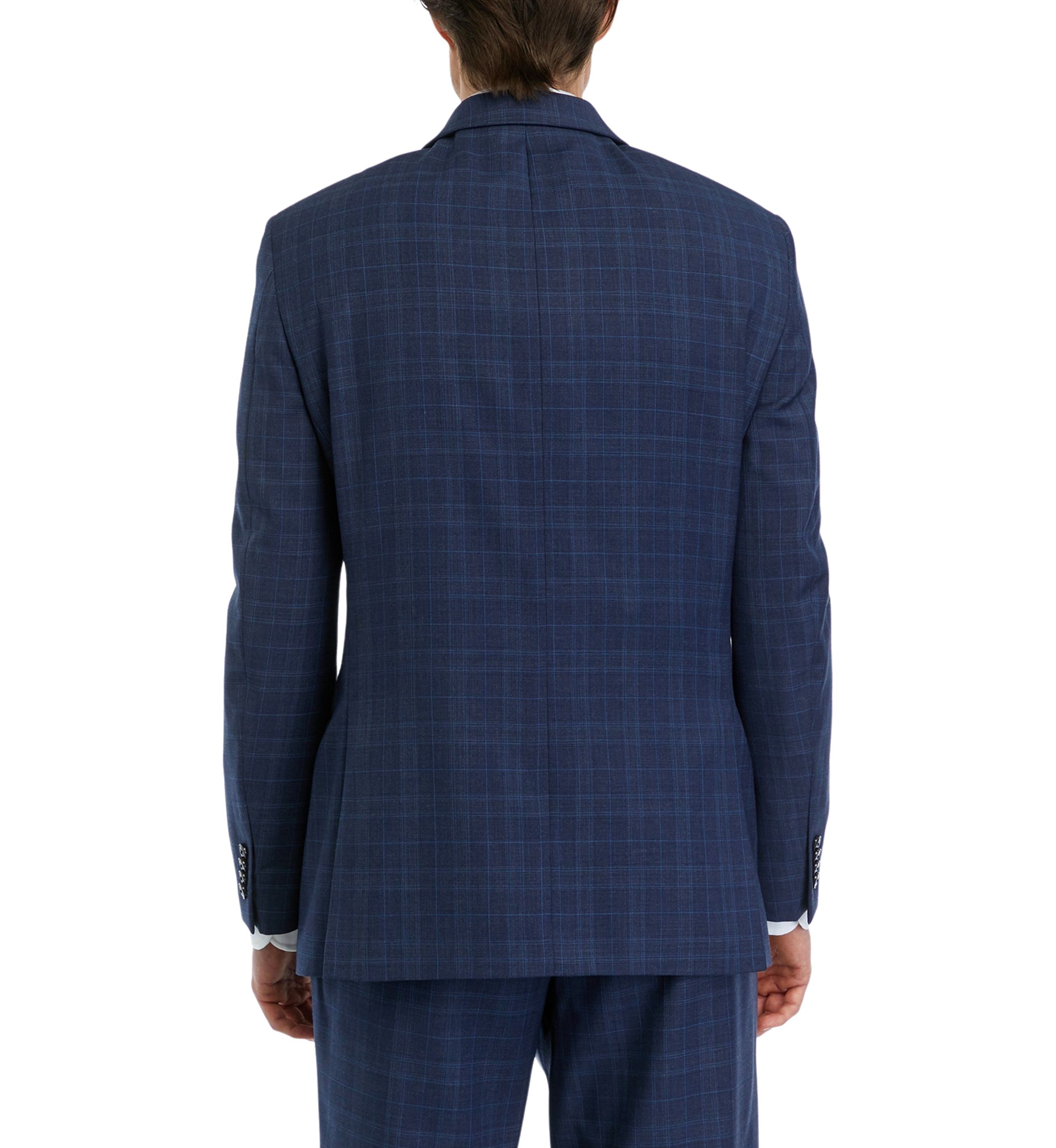 Blue Plaid Suit Separate Coat 