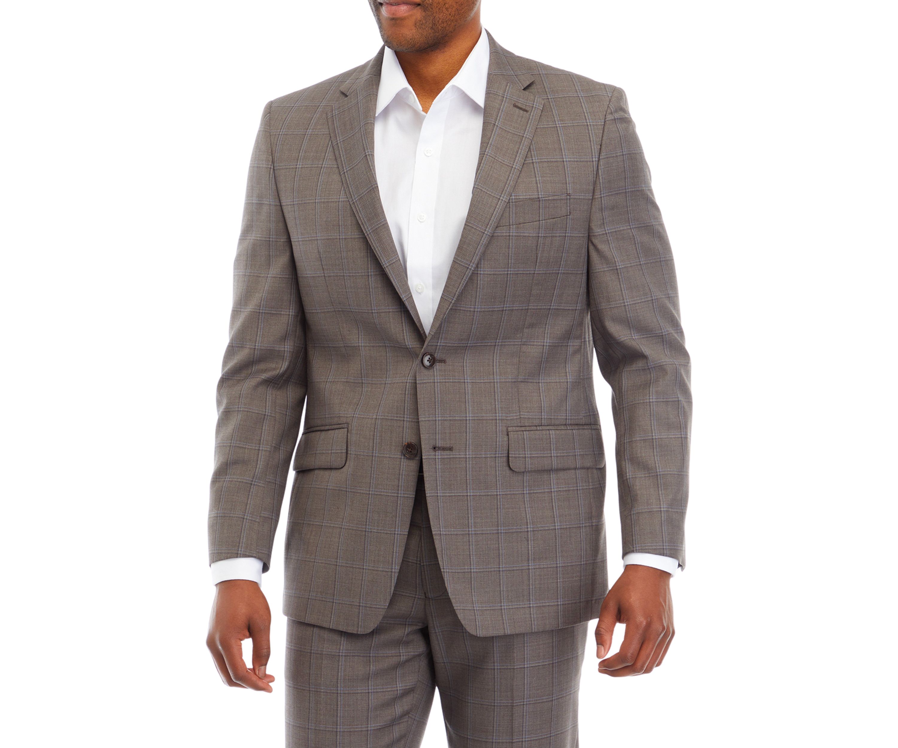 Windowpane Suit Separate Coat 