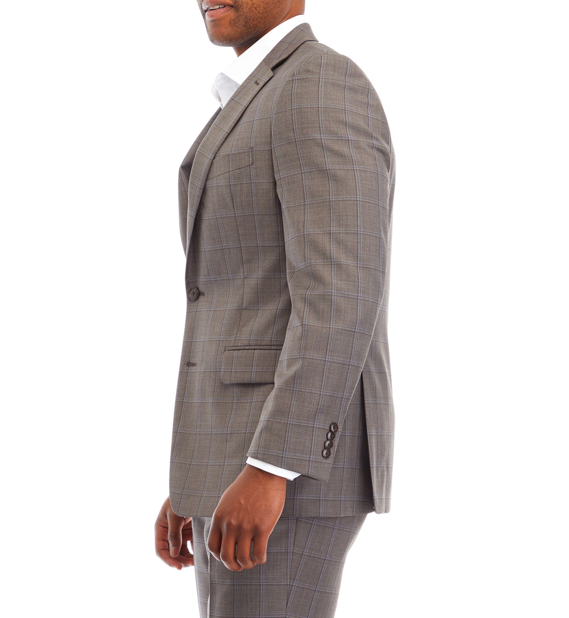 Windowpane Suit Separate Coat 