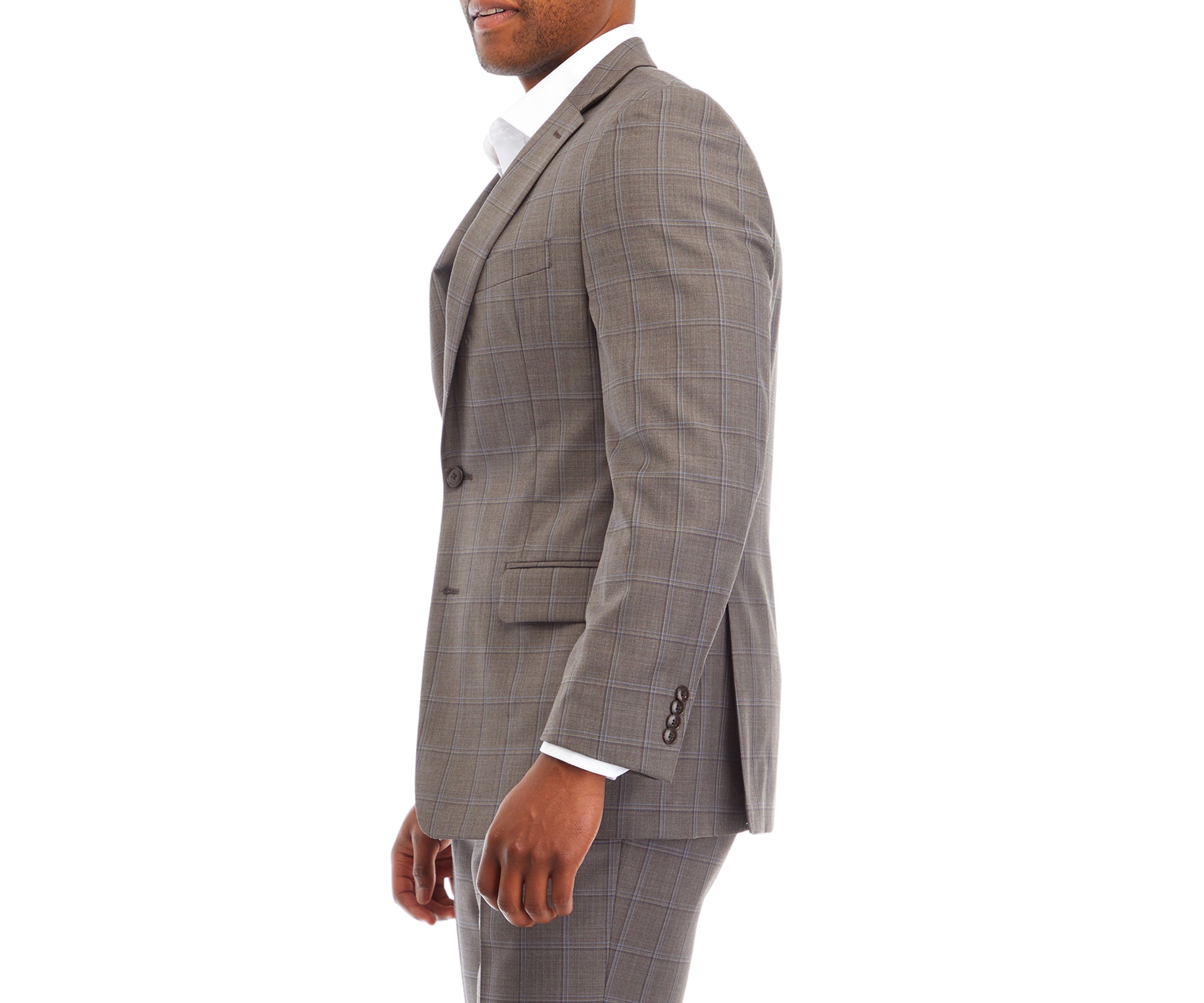 Windowpane Suit Separate Coat 