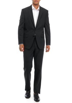 Tommy Hilfiger Men's Modern Fit Suit, Micro Grey, 42 : : Clothing,  Shoes & Accessories