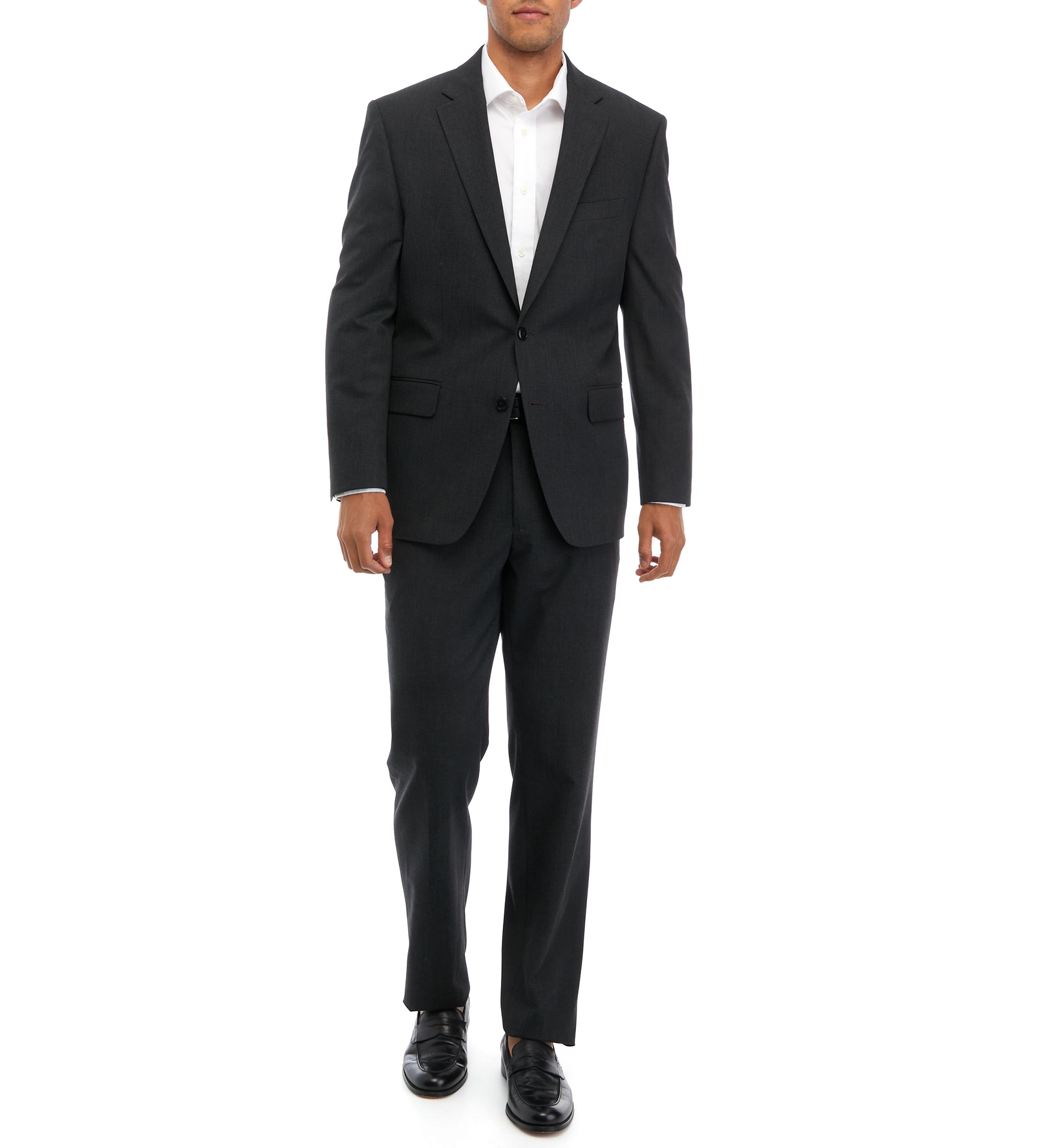Black Charcoal Suit