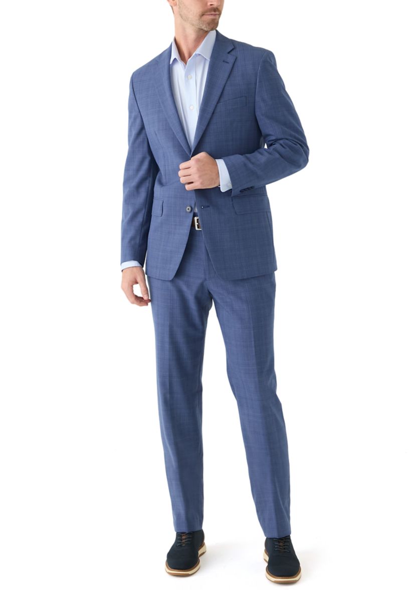 Blue Plaid Suit 