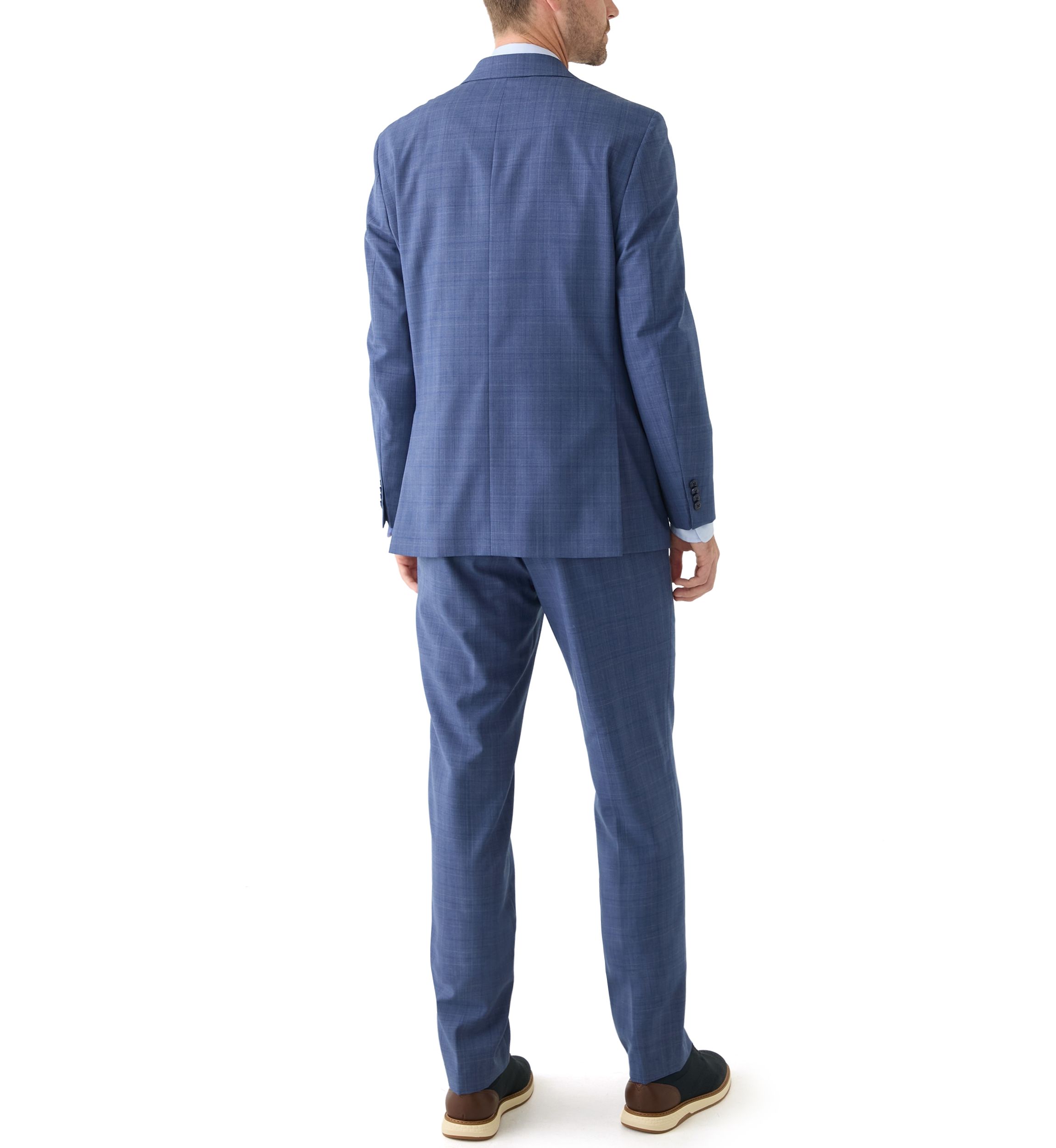 Blue Plaid Suit 