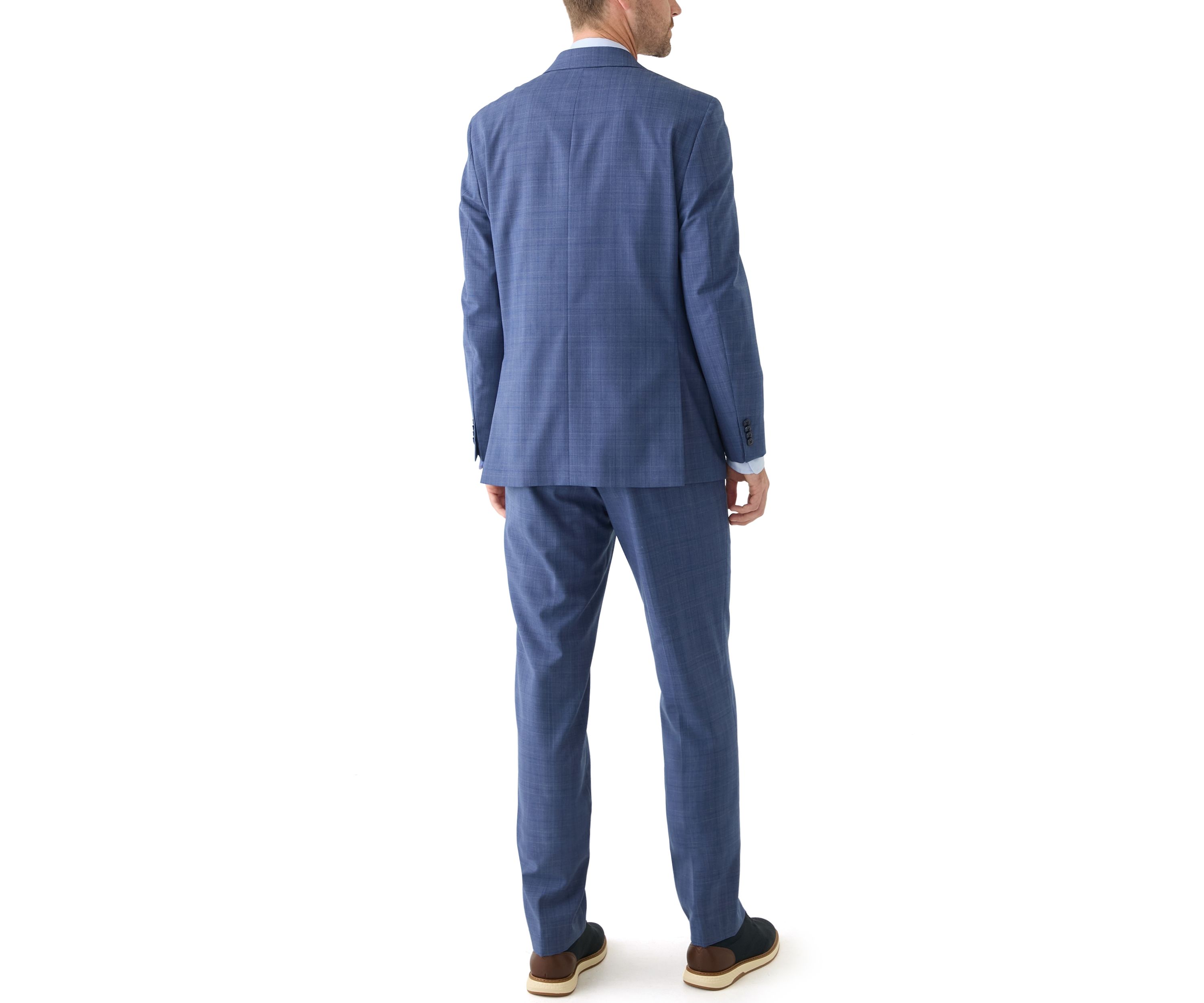 Blue Plaid Suit 