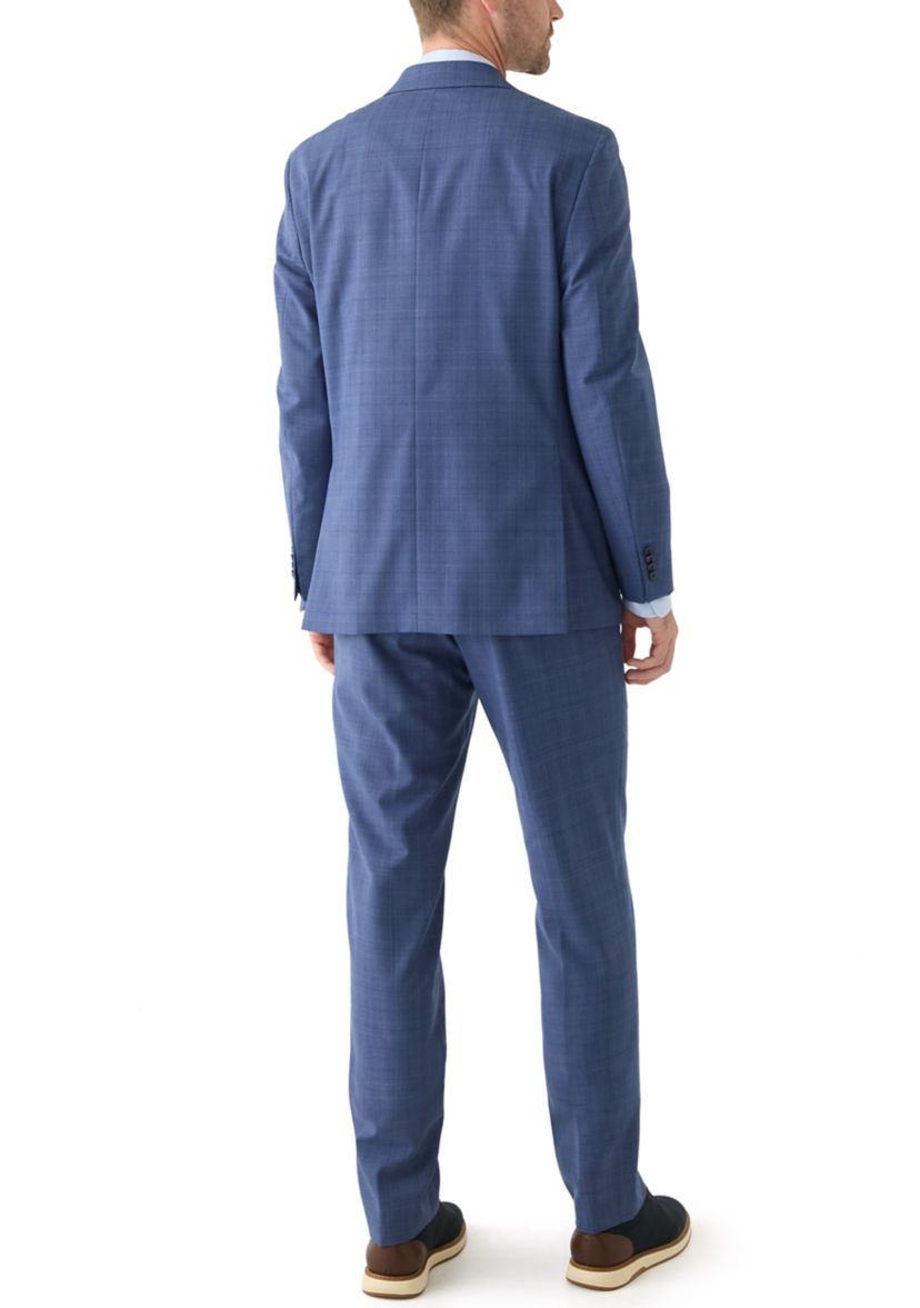 Blue Plaid Suit 