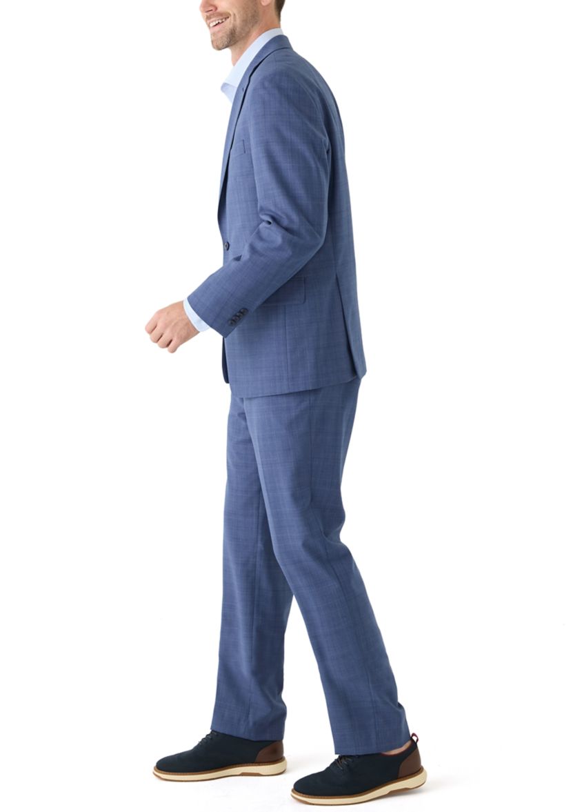 Blue Plaid Suit 