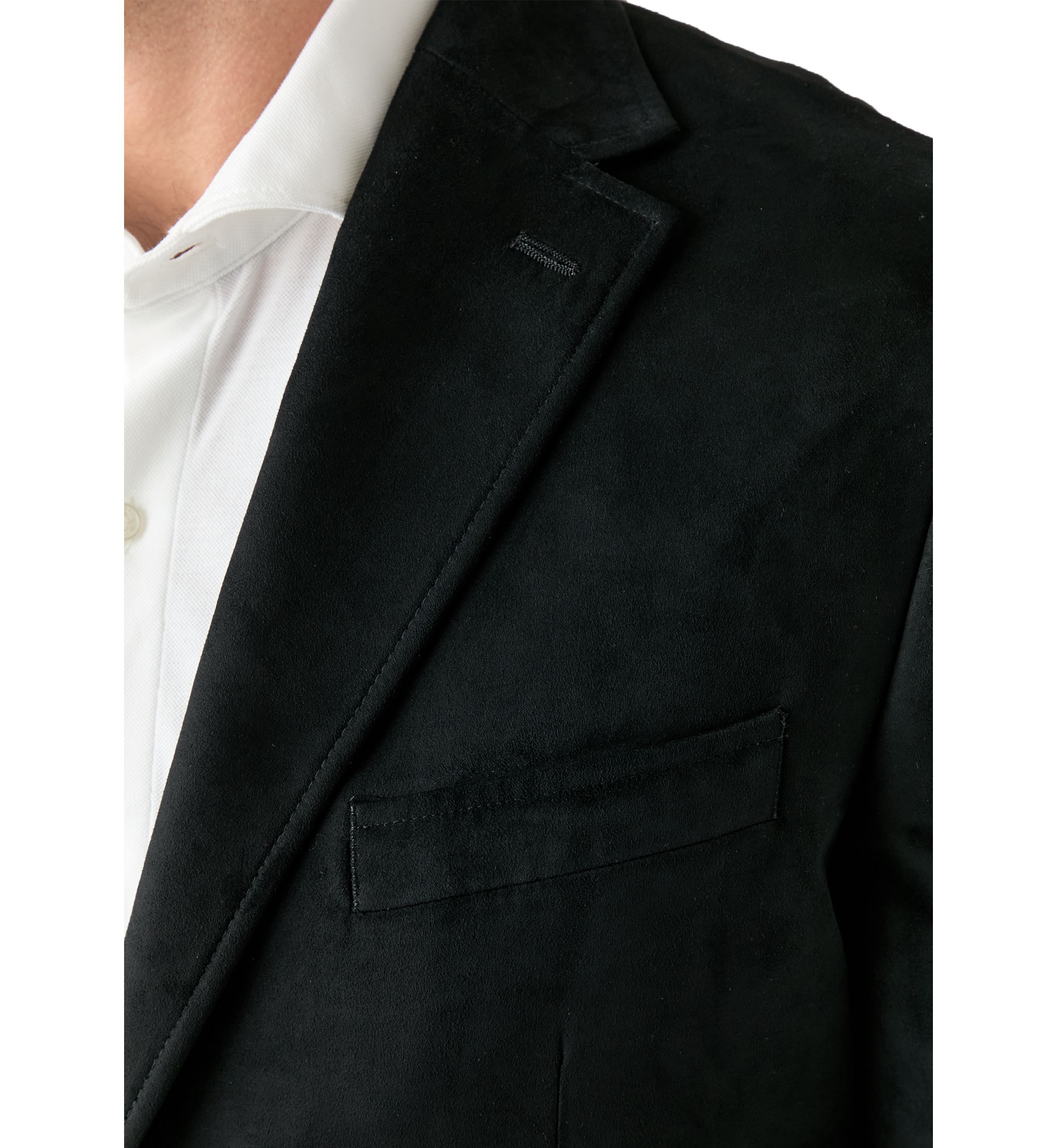 Faux Suede Sport Coat 