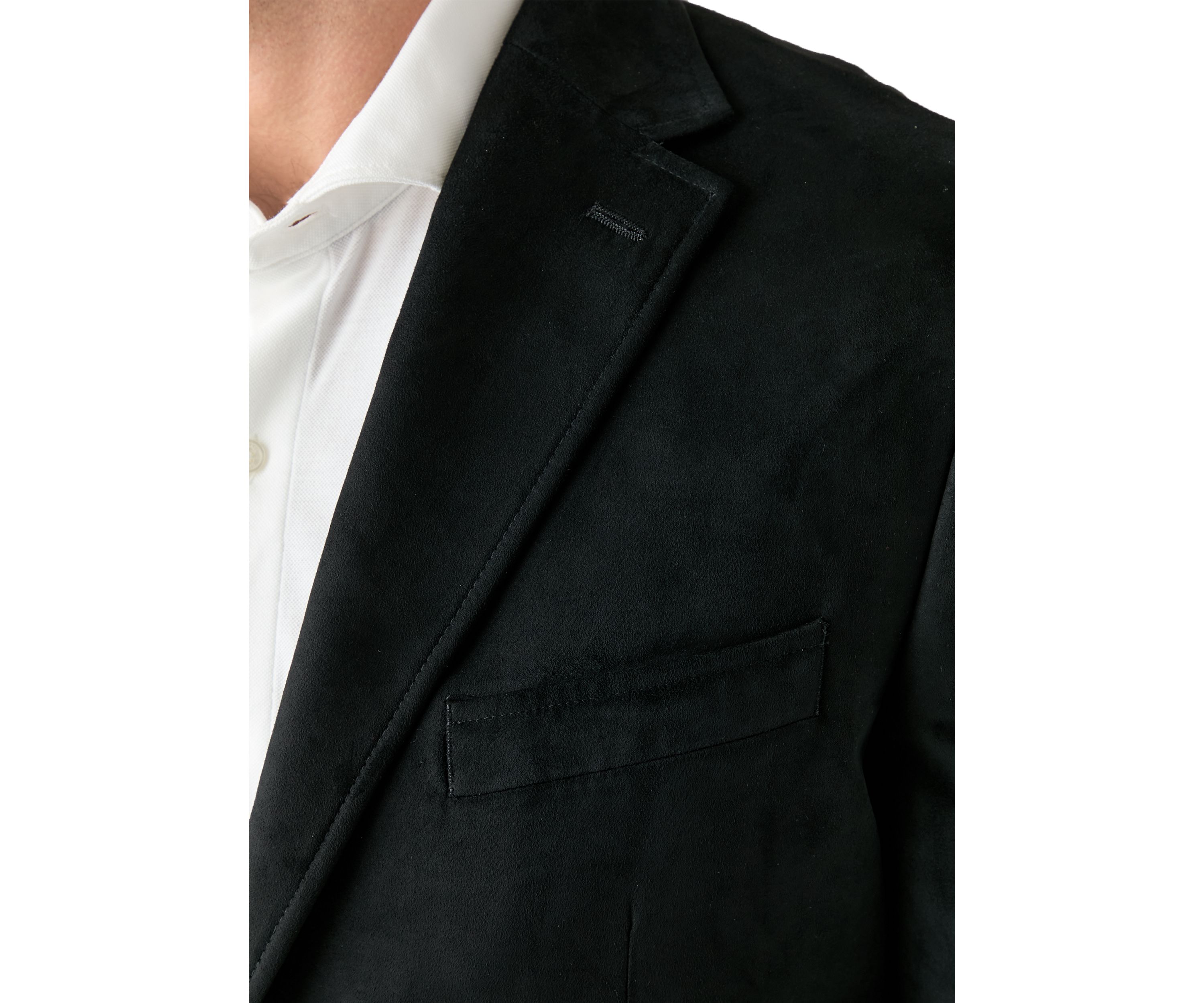 Faux Suede Sport Coat 