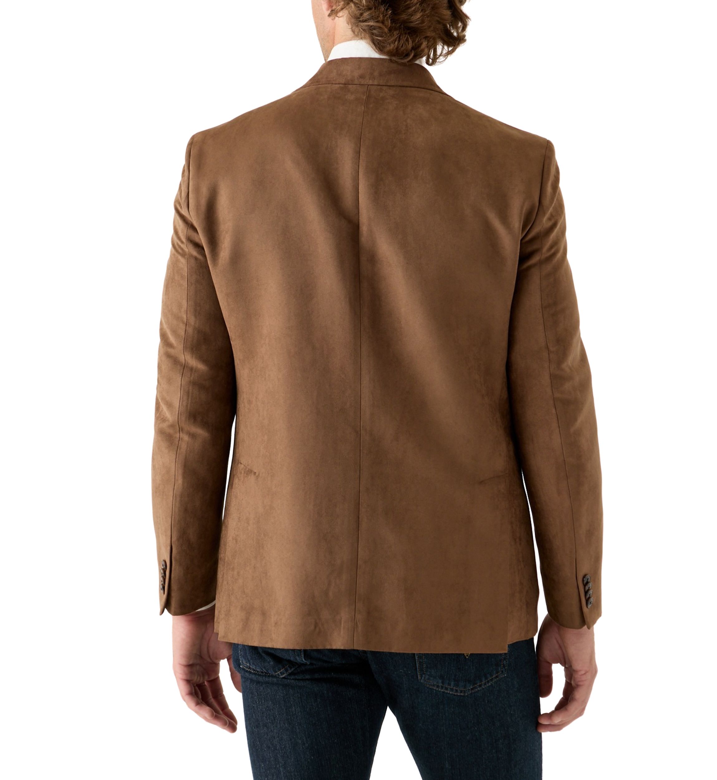Walnut Faux Suede Sportcoat
