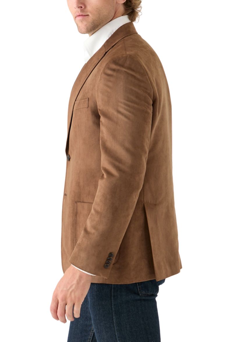 Walnut Faux Suede Sportcoat