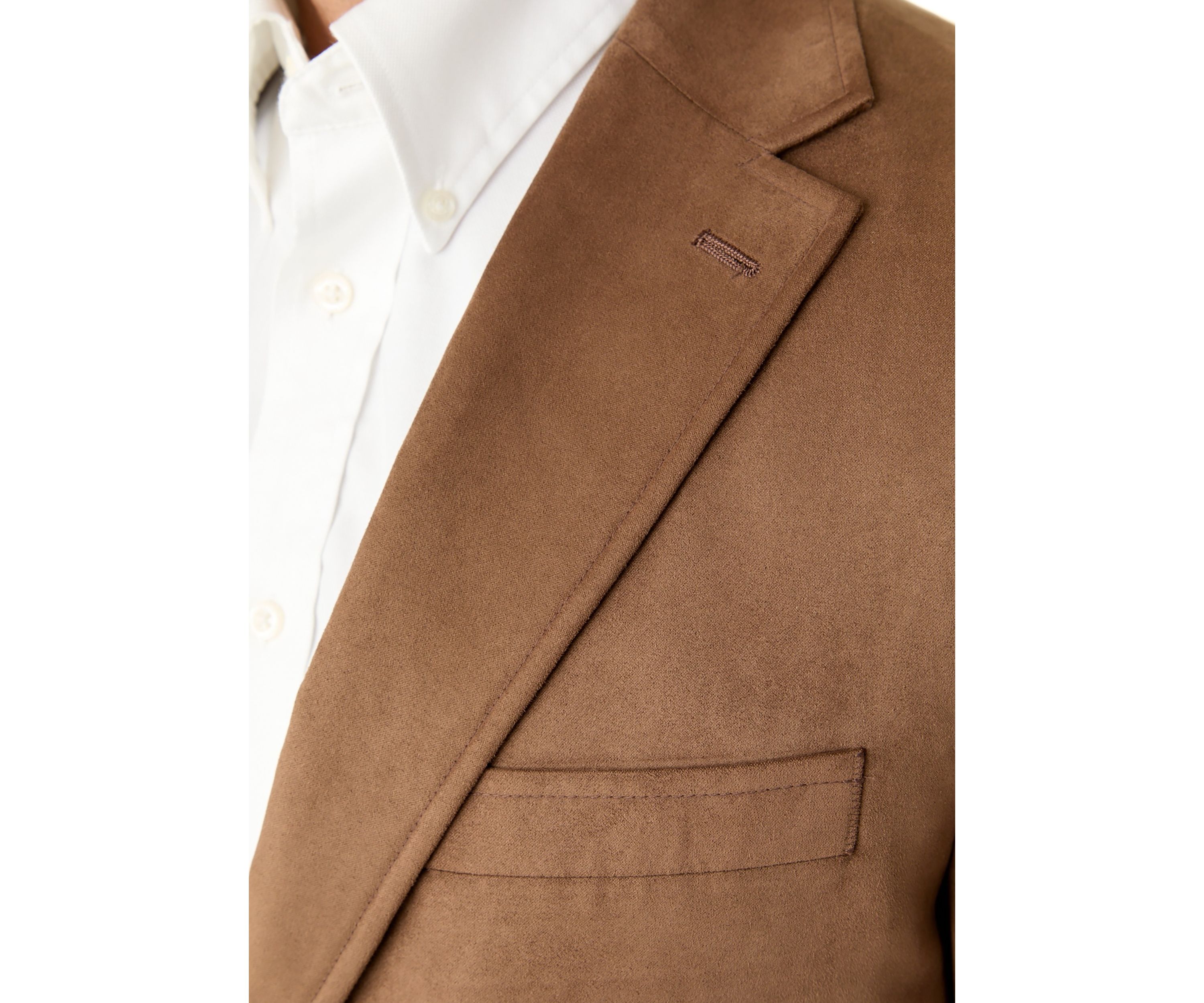Walnut Faux Suede Sportcoat