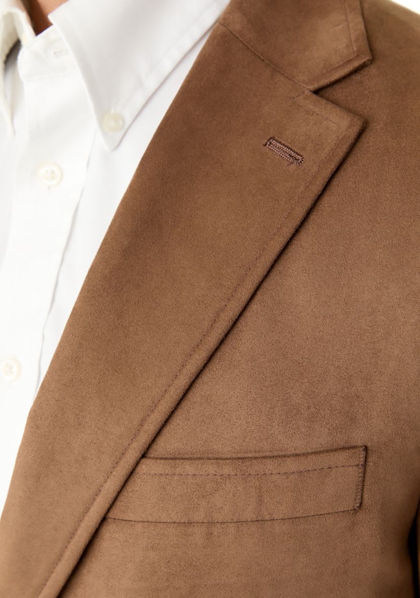 Walnut Faux Suede Sportcoat